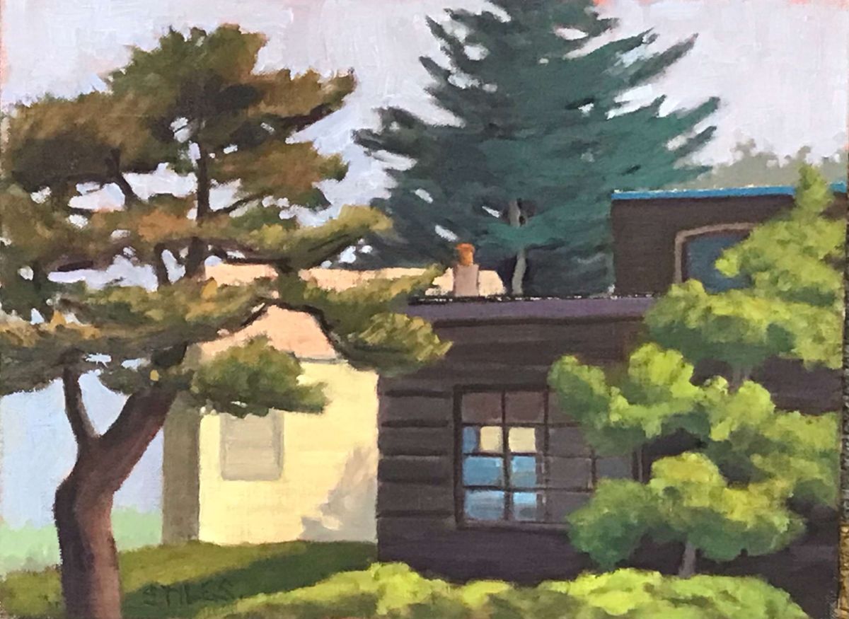 Art’s Studio on a Foggy Morning