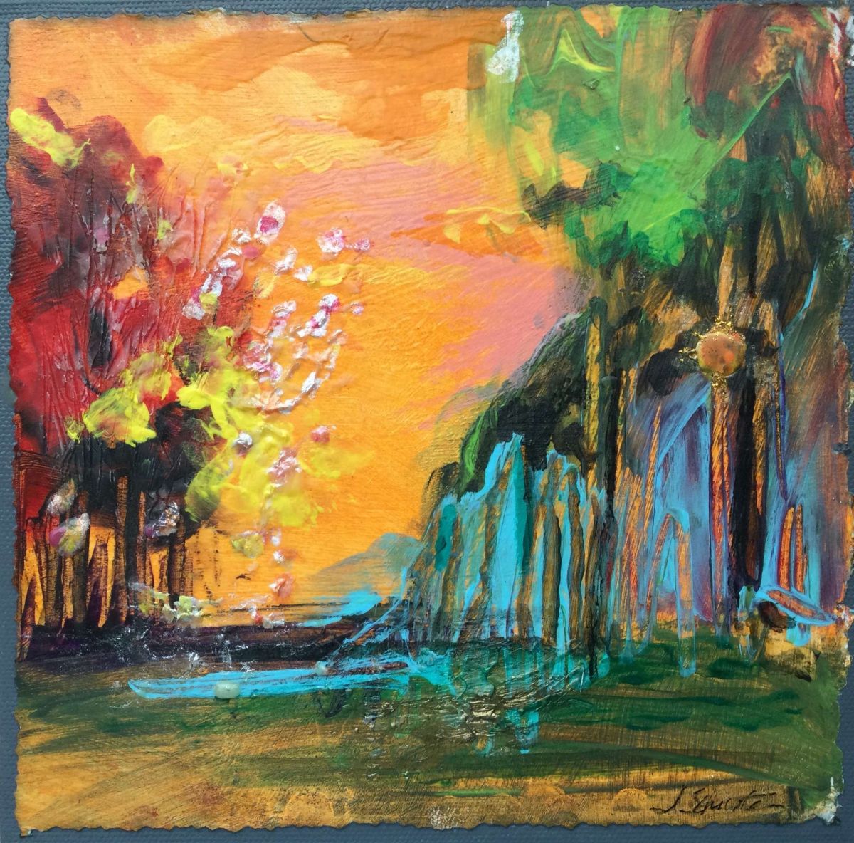 Flaming Landscape 1
