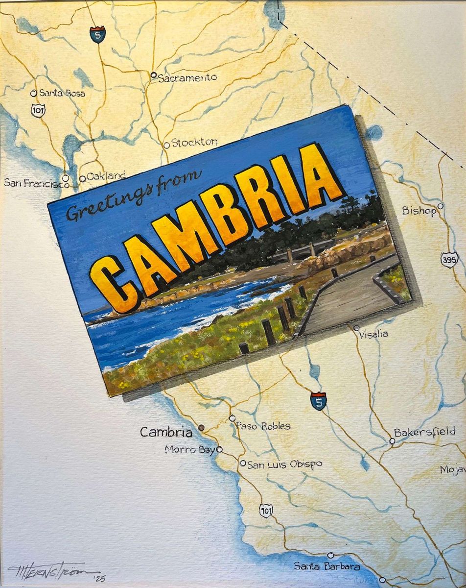 Greetings from Cambria
