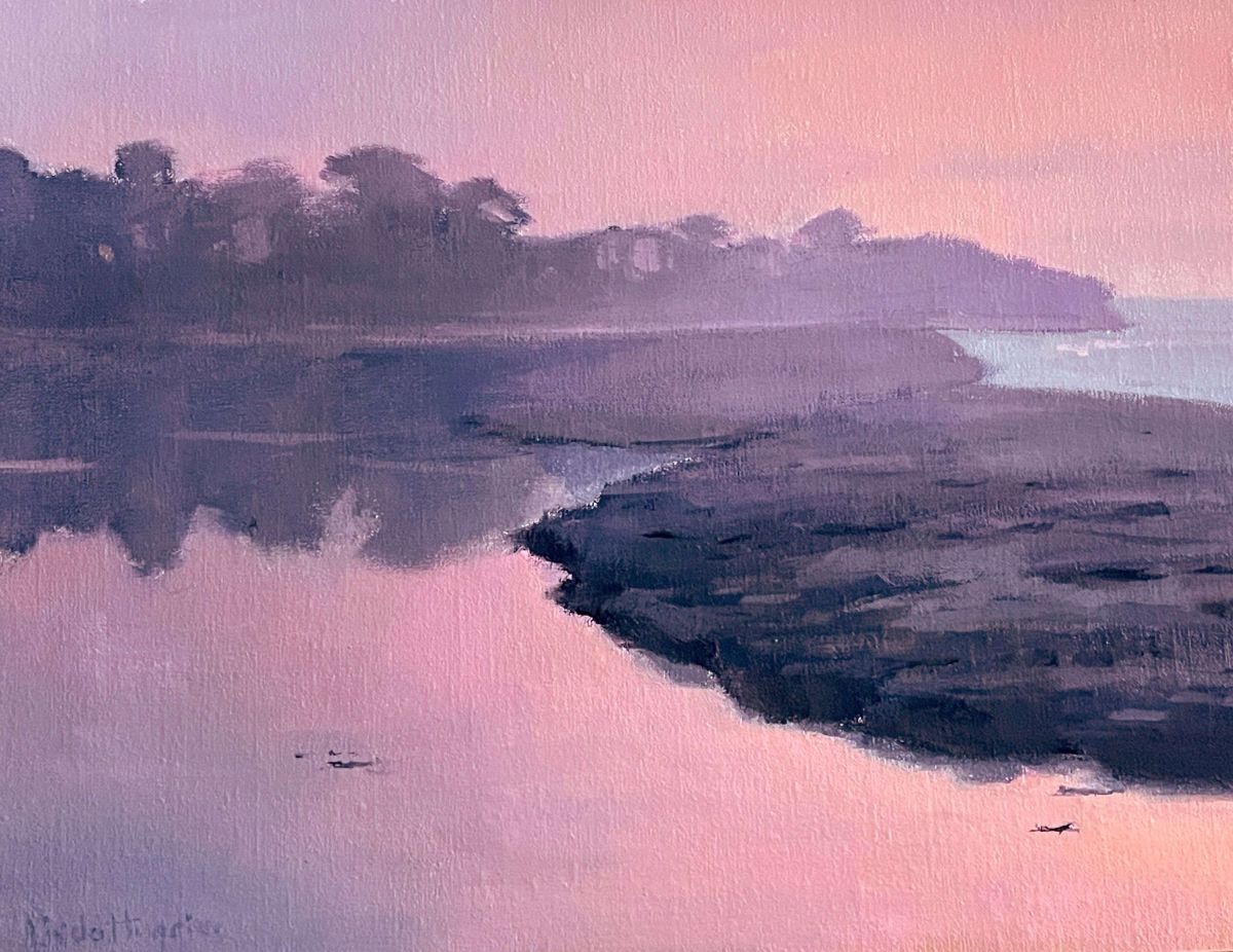 Santa Rosa Creek Sunset